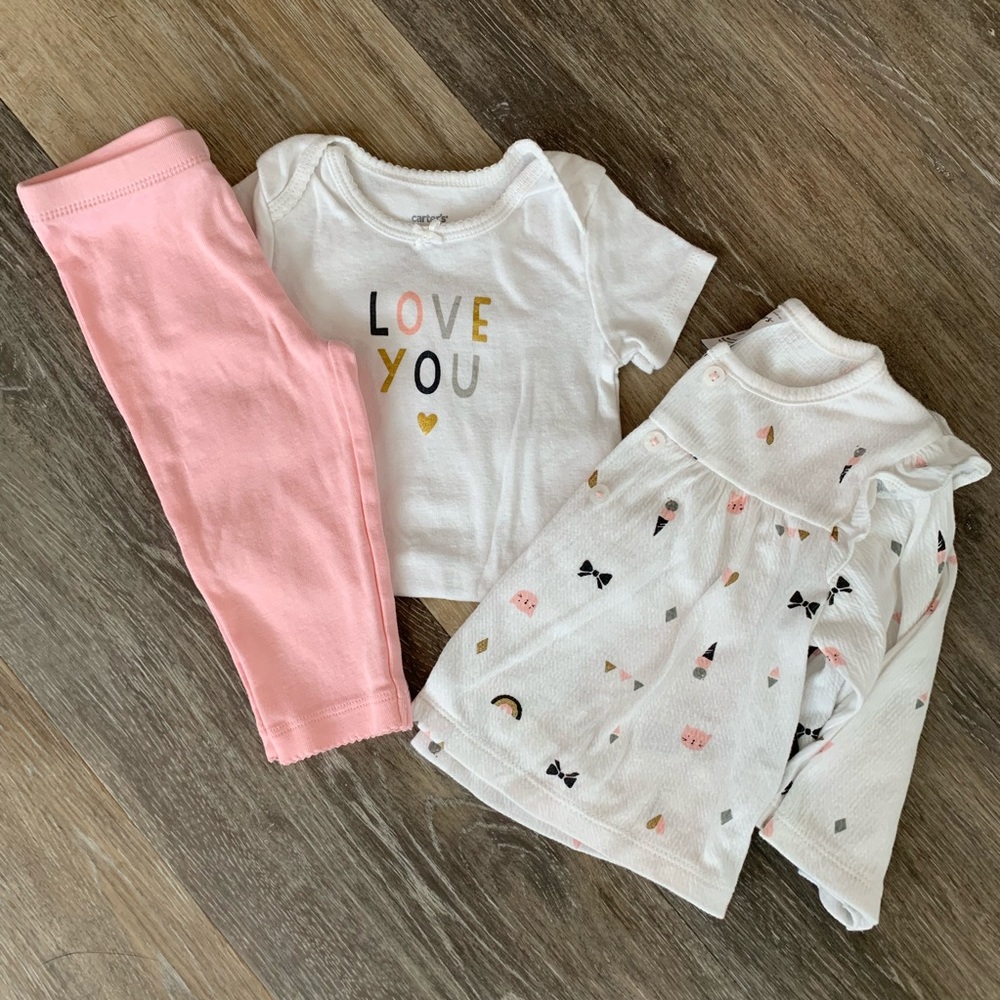 Carters 3 Piece Outfit